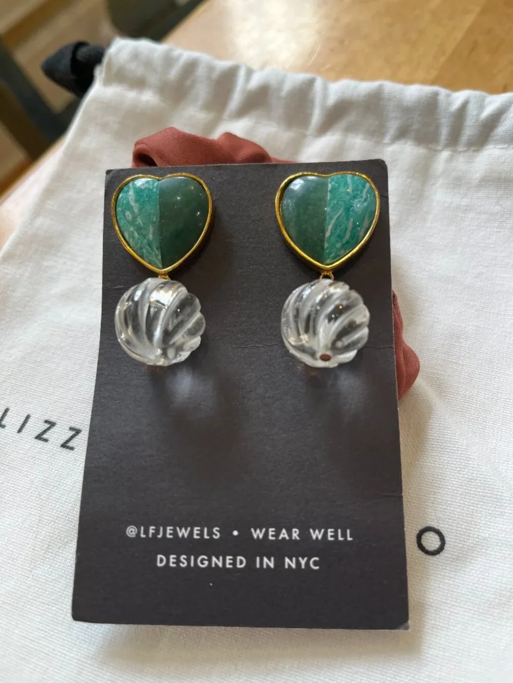 Lizzie Fortunato "Tide Pool" earrings - Picture 2 of 7